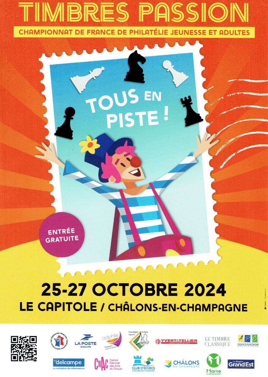 Affiche Timbres Passion 2024.